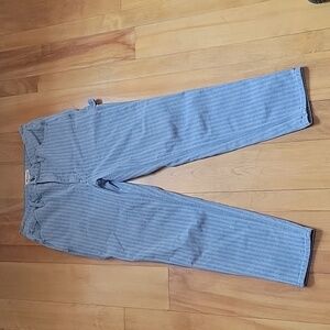 Madewell striped painter style work jeans size 29
